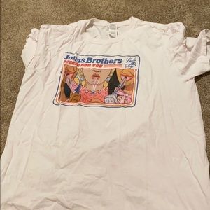 Jonas brother tour tee